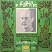 Beethoven - Concerto pour piano n°4 / Furtwängler, Hansen - LP