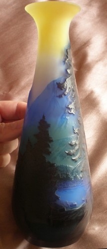 Emile gallé vase verre - emile,
