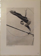 WOLF STRACHE KAYAK SOUS EAU VON SCHIRNER BARRE FIXE ATHLETISME DOCUMENT PHOTO