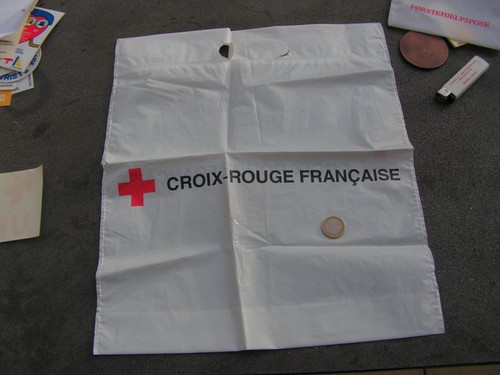 Croix rouge sac plastique - ,