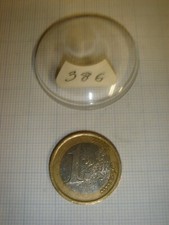 ANCIEN VERRE AVEC PLAT POUR MONTRE COQ DE DIAMETRE 38,6 MM N°386