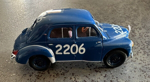 Eligor renault 4cv bleue - 4cv,