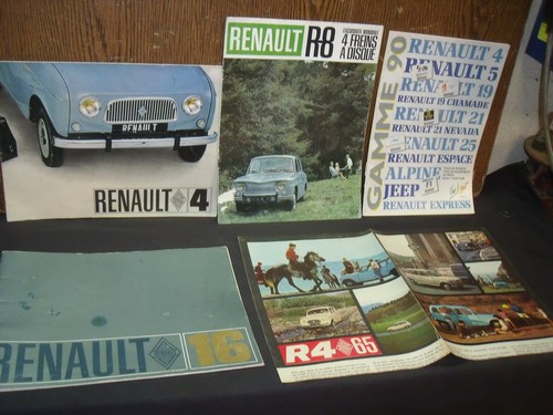 Lot brochures ou - 5,
