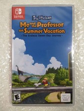 SHIN CHAN ME AND THE PROFESSOR ON SUMMER VACATION SWITCH USA NEW (GAME IN ENGLIS