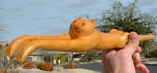 NICE Wooden Cat shaped Back