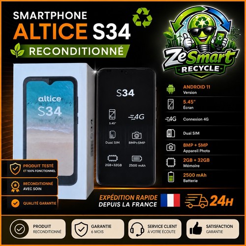 Smartphone altice s34 - s34, android