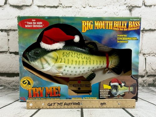 Vtg 1999 big mouth - big, bass