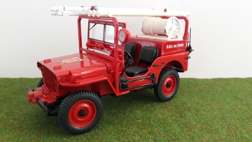 Jeep willys pompiers 1942 sdi - jeep,