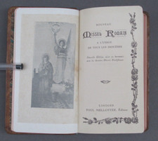 Missel Romain ancien reliure