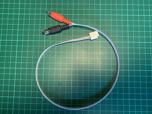Stereo cable rca male - male, 50cm