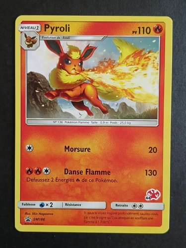 Carte pokémon pyroli - fr,