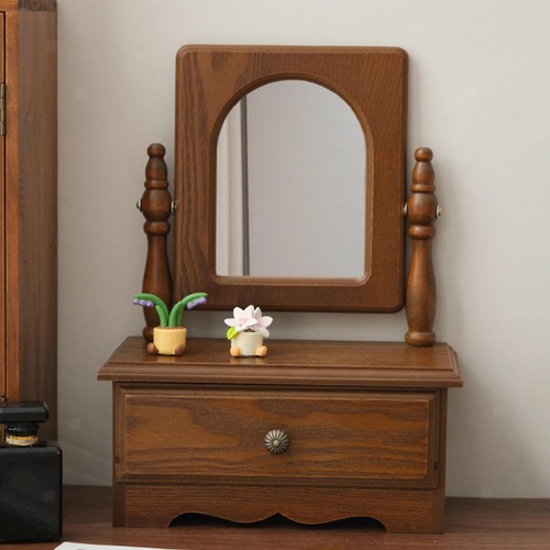 Miroir coiffeuse bois - miroir,