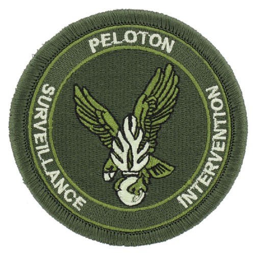 Ecusson psig vert peloton - psig, de