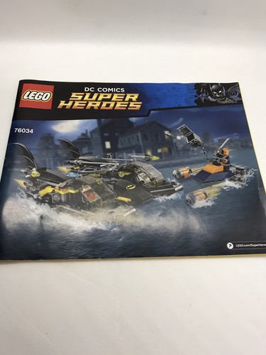 Notice lego 76034 super heroes - lego,