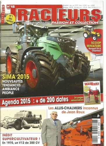 Tracteurs allis chalmers - n°48, allis-chalmers