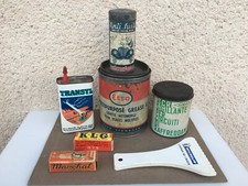 Anciennes boîtes, bougies / Pot de graisse / Déco / Automobilia / Collection
