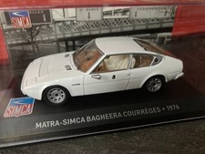 Matra Simca Bagheera Courrèges 1976    IXO  1/43   bon état  en boite H10