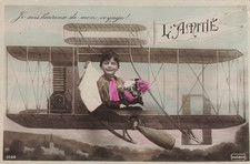 CP SURREALISTE AMITIE ENFANT