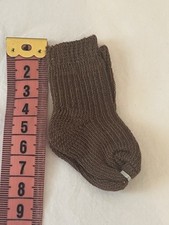 Ancienne Petite Paire De Chaussettes Poupée Poupon SNF Jumeau Petitcollin