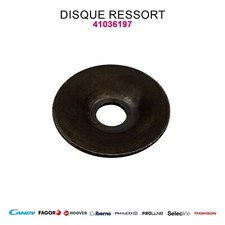 Disque ressort lave-linge - 41036197 - CANDY HOOVER HAIER ZEROWATT