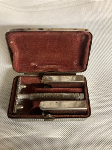 Coffret métallique rasage - métallique,