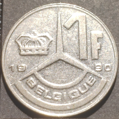 Franc baudouin ier 1990 - 1,