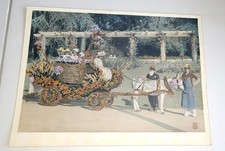 Photo? Image Ou Affiche Ancienne En Papier Peint Sur Le Dessus Avec Cachet Rouge