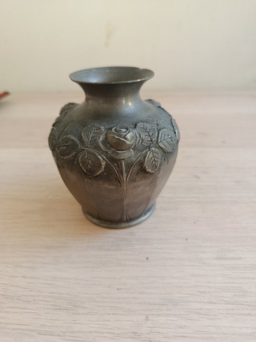 Vase ancien étain médoc - vase, f.