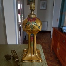 Pied de lampe Serpaut 1900