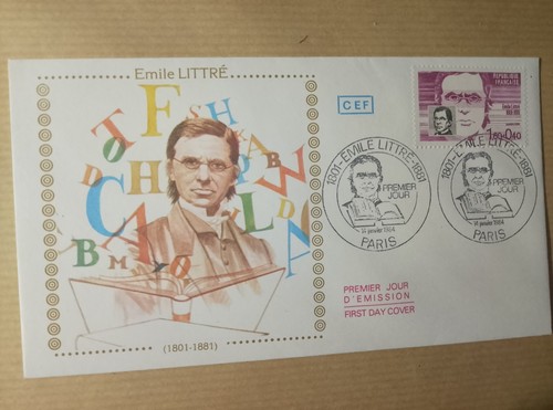 Enveloppe premier jour 1984 - enveloppe,