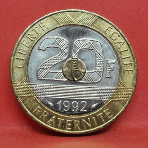 Pièce francs mont saint - francs,
