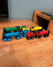 Lot de 4 Locomotives avec tender de Brio.Vintage 2001.
