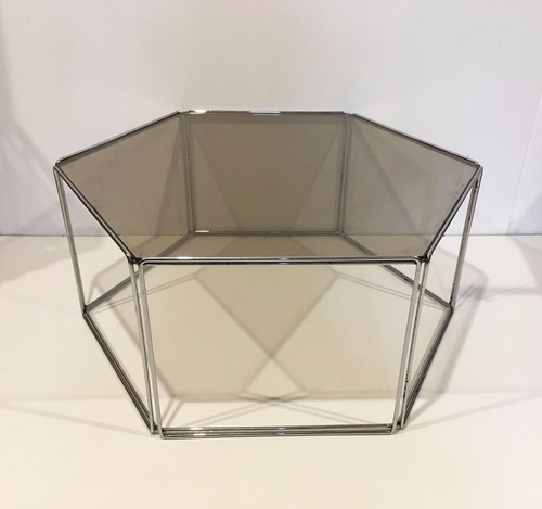Table basse hexagonale - basse,