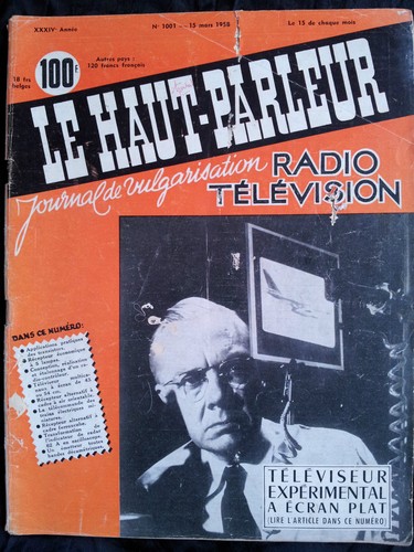 Haut parleur 1001 1958 - haut,