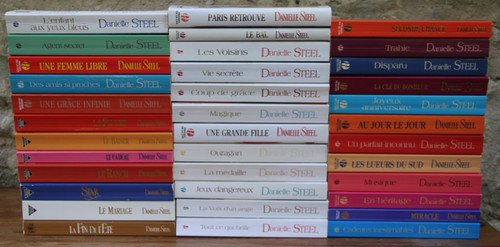 Danielle steel lot - steel, 36