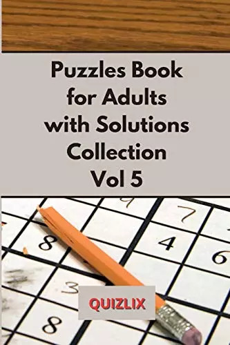 Puzzles book with - with, solutions