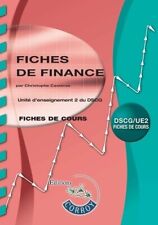Fiches de finance UE 2 du DSCG - Christophe Castéras - V2127643