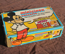 Projecteur Super 8mm MINICINEX cassette MECCANO-Triang édition Mickey 50 ans