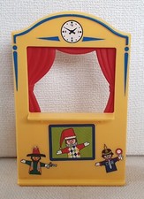 THEATRE JAUNE ENFANTS GUIGNOL PLAYMOBIL...