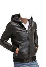 Blouson bombardier à capuche