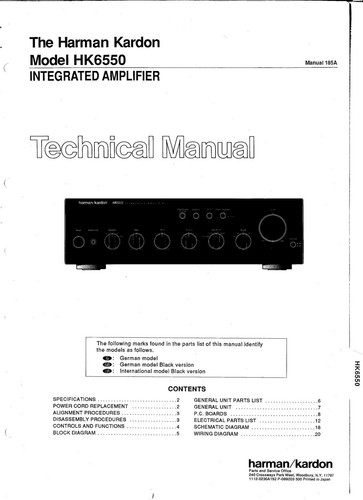 Service manuel instructions - manuel, d'instructions