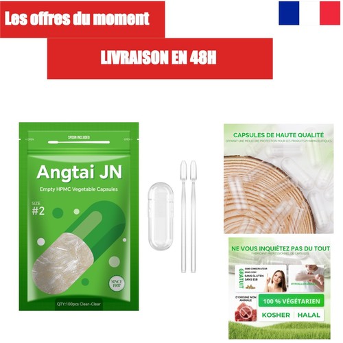 Gélules vides végétales