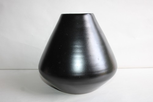Vase céramique noir mat - vase, en