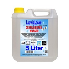 Eau Distillée 5 Litres Canister Déminéralisée Plus Port