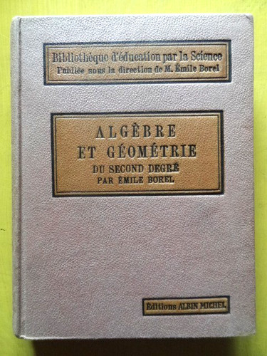 Emile borel algèbre - borel, et