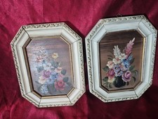 Paire peinture ancienne - paire, huile