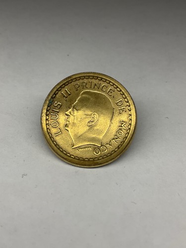 Bouton manchette monnaie - de,