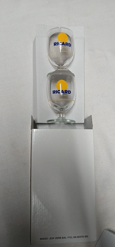Ricard verre ballon lot 2 - ricard,