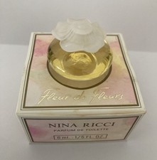 💚🟩💚Miniature Parfum FLEUR DE FLEURS NINA RICCI  💚🟩💚 EdT  avec boite
