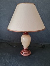 Lampe Marbre Rouge Et Blanc